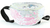Fanny Pack - Sequin White & Pink