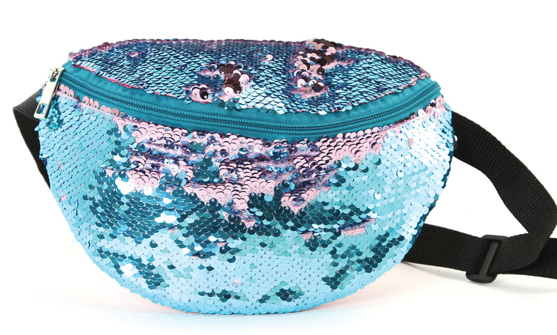 Fanny Pack - Sequin Cotton Candy Mix