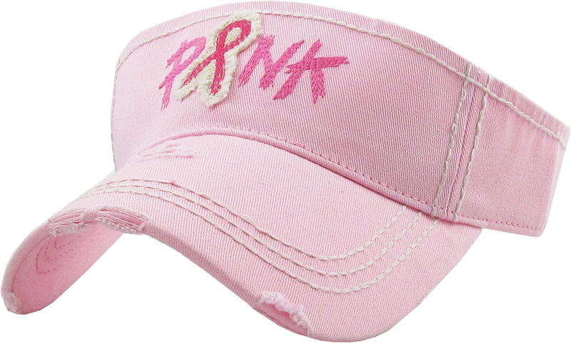 Distressed Visor - Black