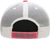 Distressed Patch Baseball Cap - Beach Please (Coral)