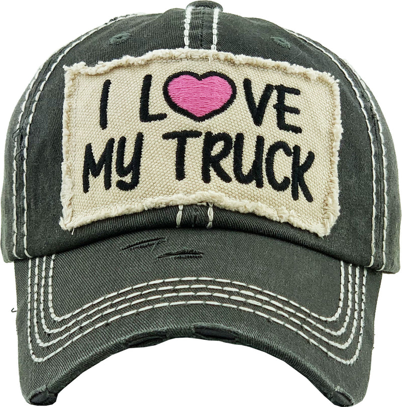 Patch Hat - I love My Truck