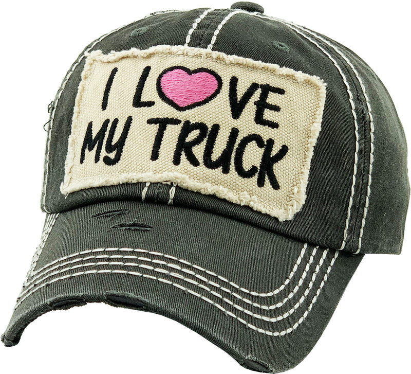 Patch Hat - I love My Truck