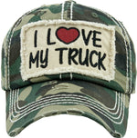 Patch Hat - I love My Truck