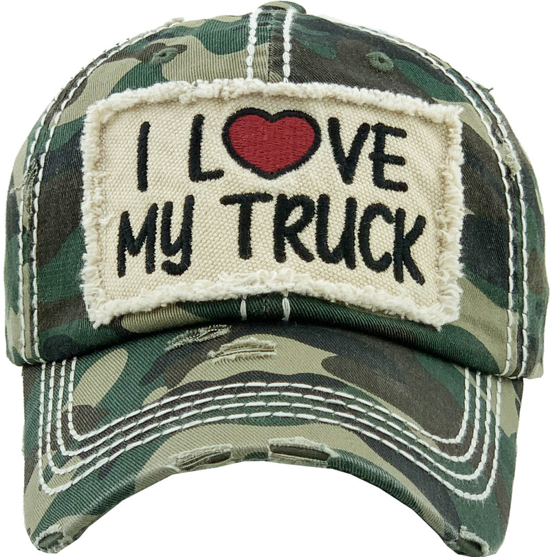 Patch Hat - I love My Truck