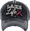 Distressed Patch Hat - Lake Life