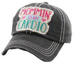 Distressed Patch Hat Mommin Is - My Cardio