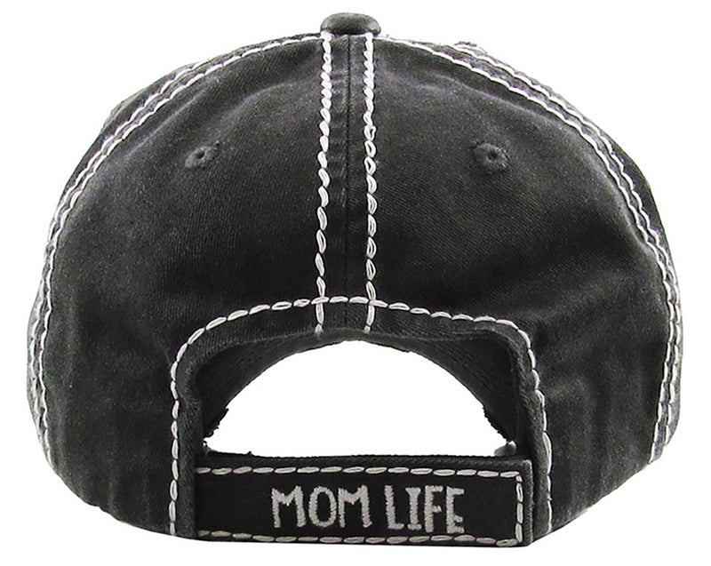 Distressed Patch Hat Mommin Is - My Cardio