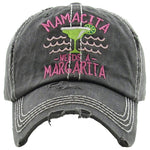 Distressed Patch Hat - Mamacita Needs a Margarita