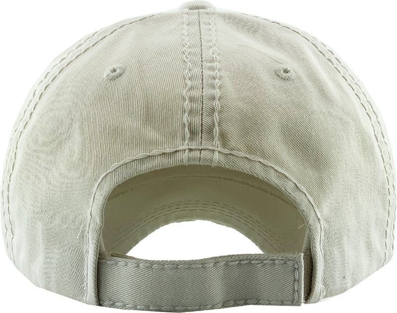 Distressed Patch Hat - Mommy Shark