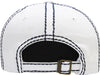 Distressed Patch Baseball Cap - Star (White)