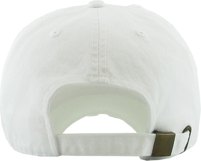 Unconstructed Dad Hat - Alien (Distressed White)
