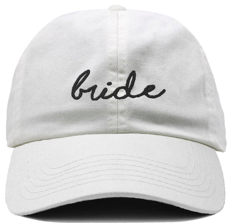 Unconstructed Dad Hat - Bride (Distressed White)