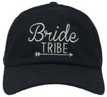 Unconstructed Dad Hat - Bride Tribe (Black)