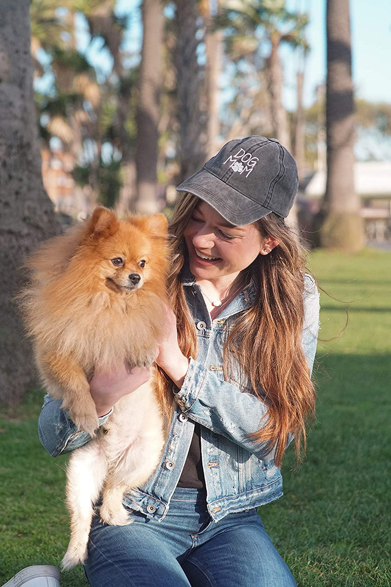 Unconstructed Dad Hat - Dog Mom