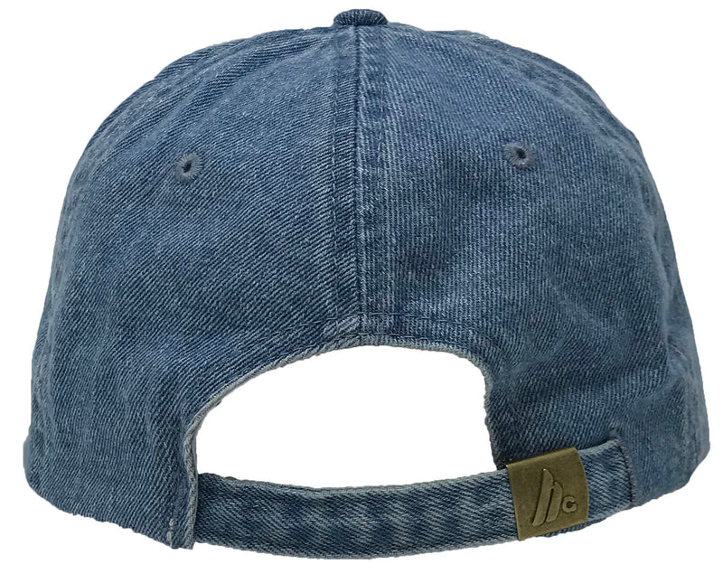 Unconstructed Dad Hat - Dog Mom (Denim)