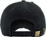 Unconstructed Dad Hat - Lit (Distressed Black)