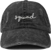 Unconstructed Dad Hat - Squad (Distressed Black)
