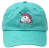 Unconstructed Dad Hat - Unicorn Icon (Mint)