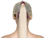Ponycap w/ Beige Mesh
