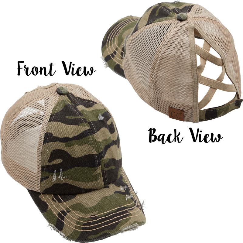 Criss Cross Ponycap