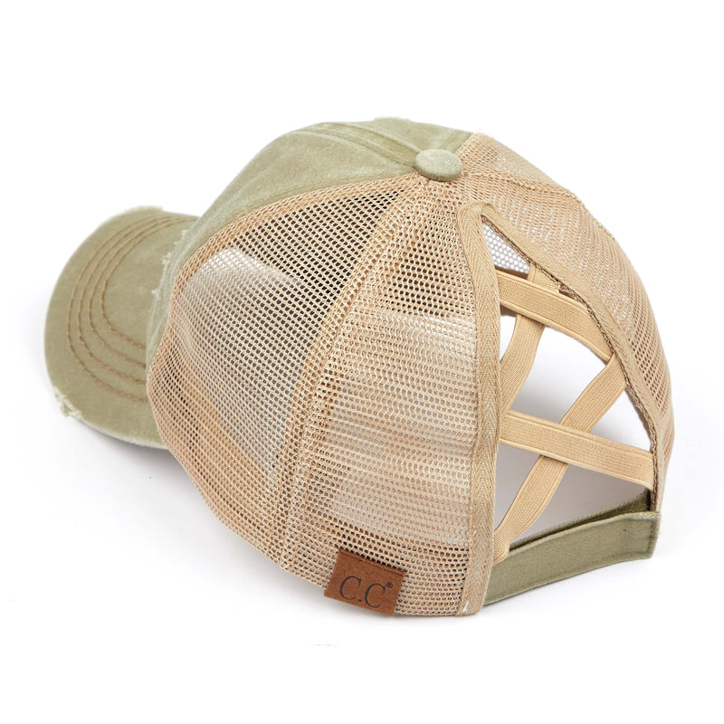 Criss Cross Ponycap
