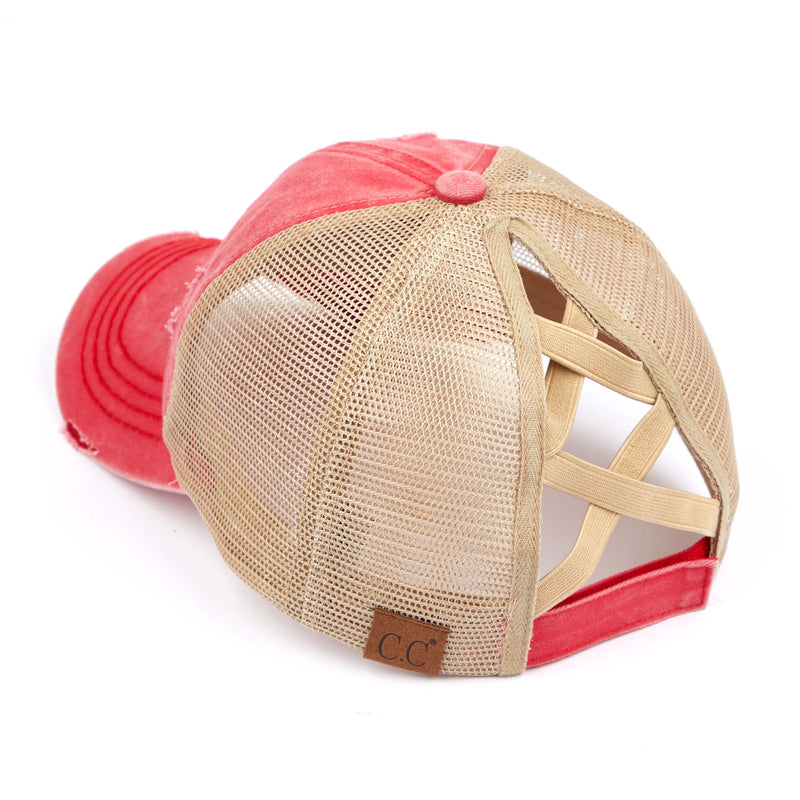 Criss Cross Ponycap