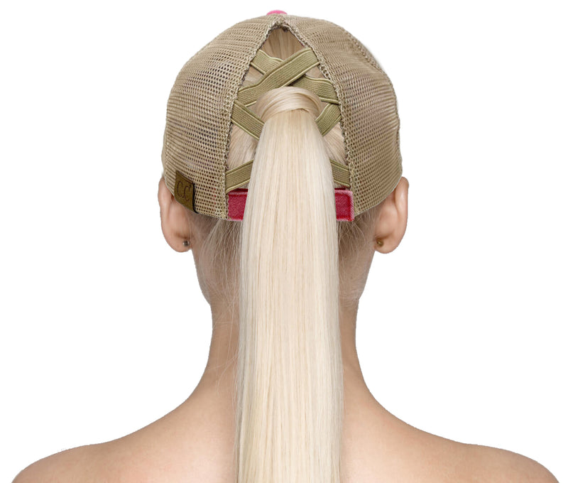 Criss Cross Ponycap