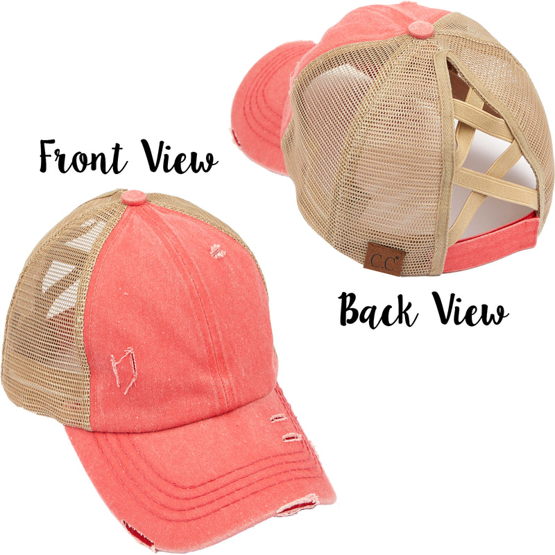 Criss Cross Ponycap