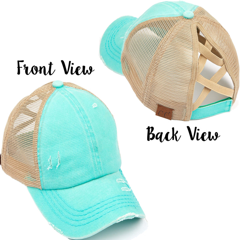 Criss Cross Ponycap