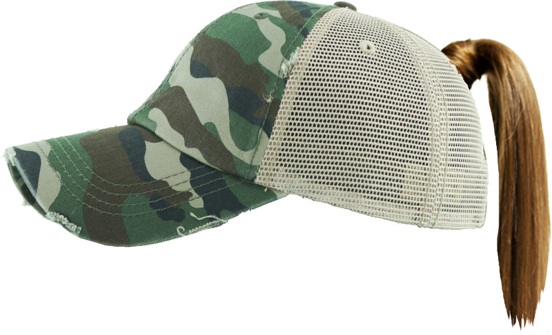 Mesh Ponycap