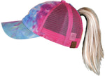 Tie Dye Ponycap
