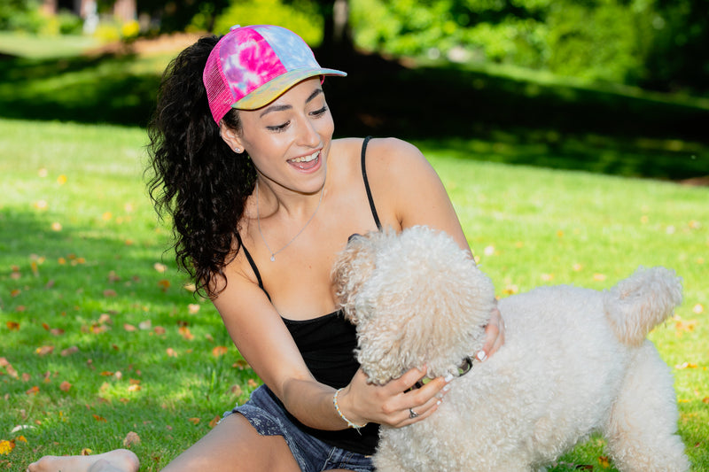 Tie Dye Ponycap