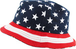Bucket Hat -USA Flag