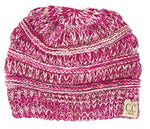 C.C. Kid's Classic Fit Cable Knit Beanie - 4 Tone