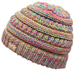 C.C. Kid's Classic Fit Cable Knit Beanie - 4 Tone