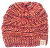 C.C. Kid's Classic Fit Cable Knit Beanie - 4 Tone