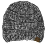 C.C. Classic Fit Cable Knit Beanie - Chenille