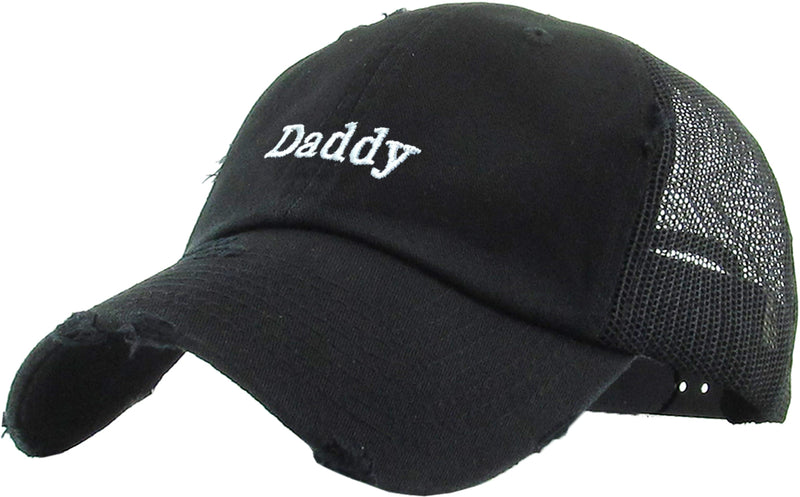 Distressed Trucker Hat - Daddy