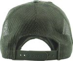 Distressed Trucker Hat - Olive