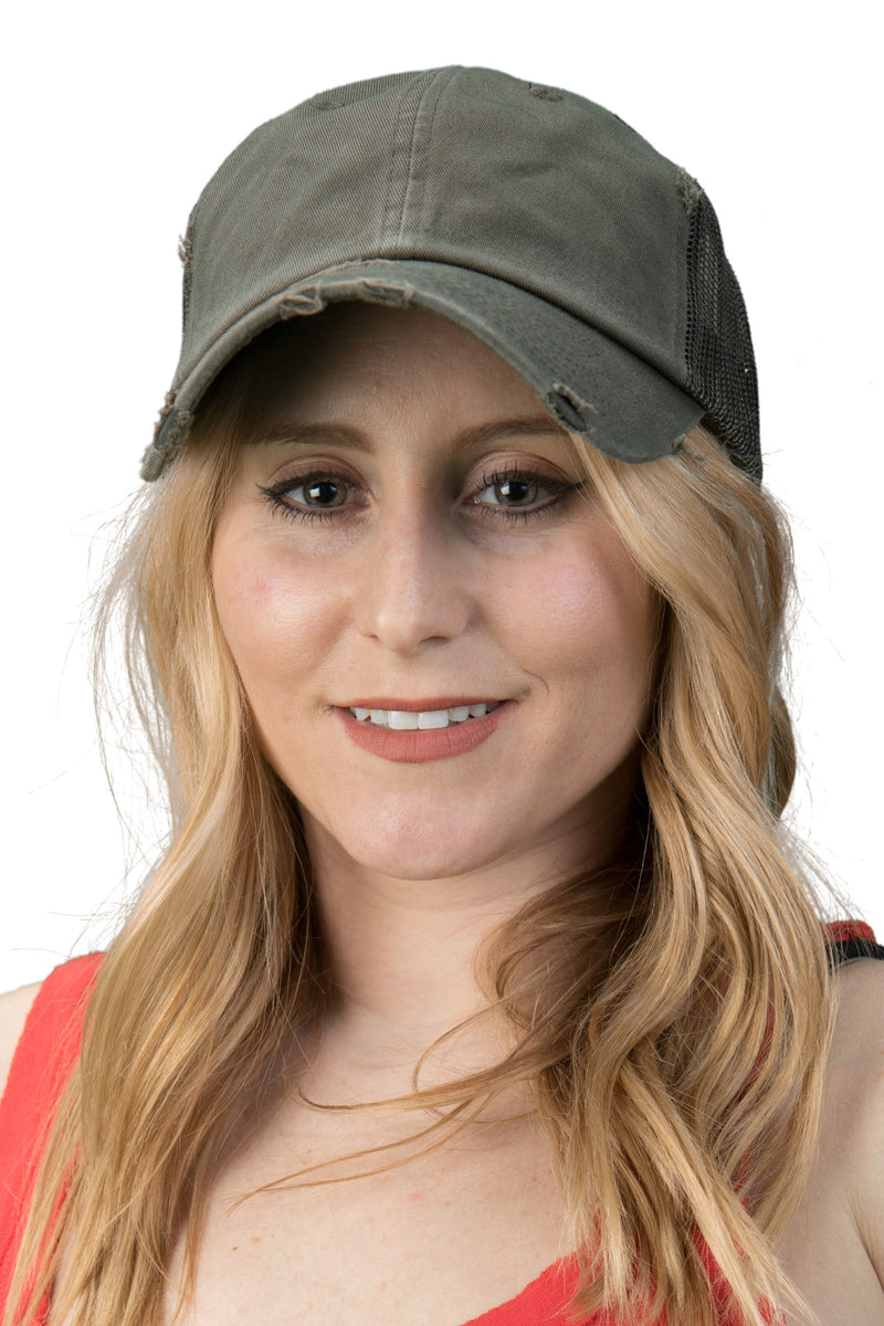 Distressed Trucker Hat