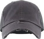 Distressed Trucker Hat - Grey