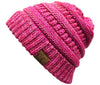 C.C Classic Fit Beanie - Red/Hot Pink Mix #10