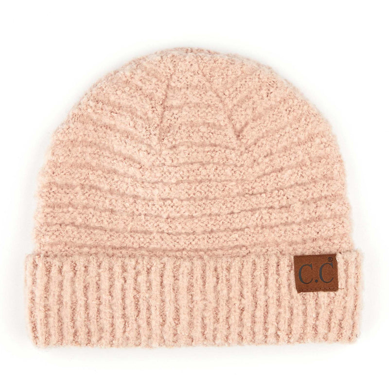 C.C. Super Soft Knit Boucle Beanie