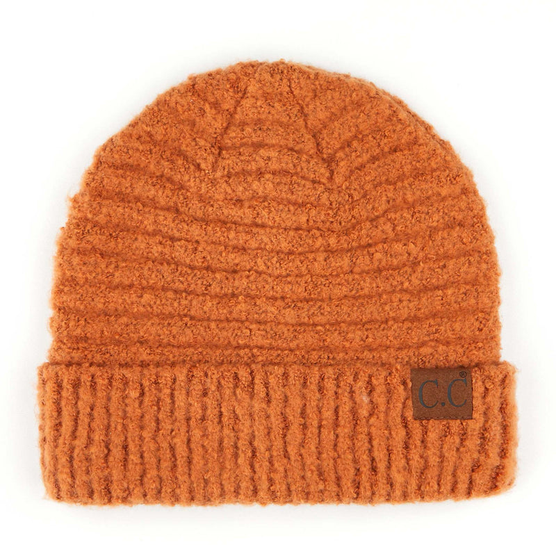 C.C. Super Soft Knit Boucle Beanie