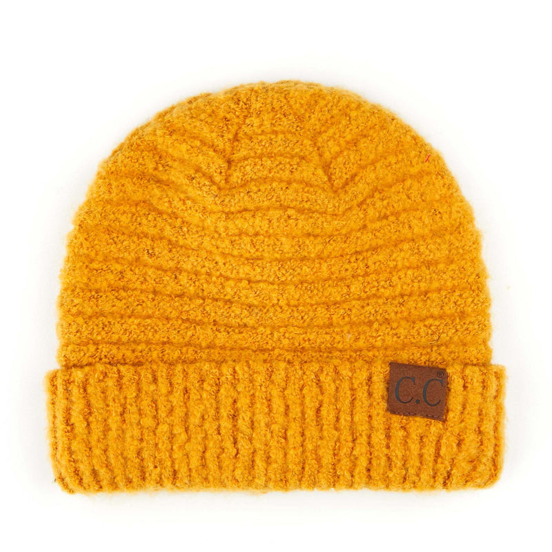C.C. Super Soft Knit Boucle Beanie