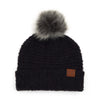 C.C. Super Soft Knit Boucle Pom Beanie