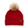 C.C. Super Soft Knit Boucle Pom Beanie