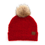 C.C. Super Soft Knit Boucle Pom Beanie