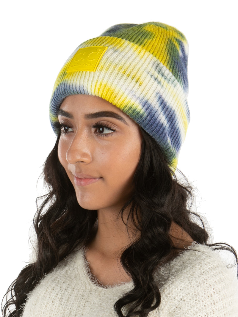 C.C. Tie Dye Knit Hat