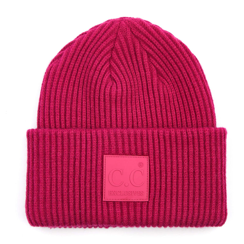 C.C. Solid Knit Hat